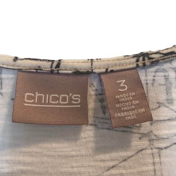 Chico’s Cotton T-Shirt * 16 - Picture 2 of 11